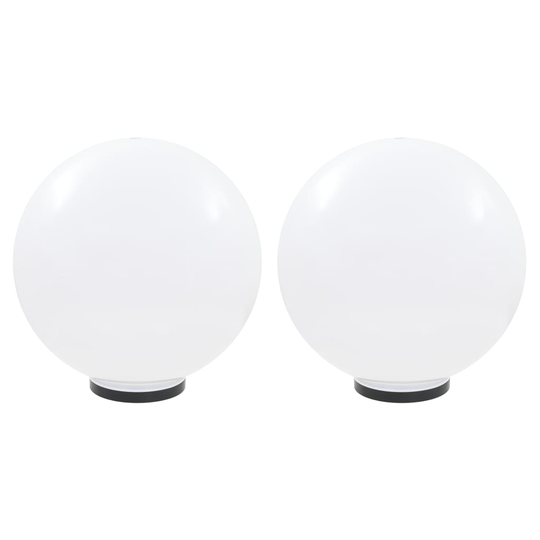 vidaXL LED-pallovalaisimet 2 kpl 50 cm akryyli