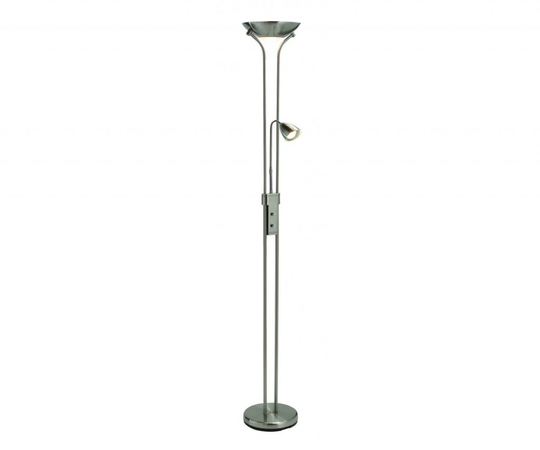 Detroit floor lamp (Harjattu teräs)