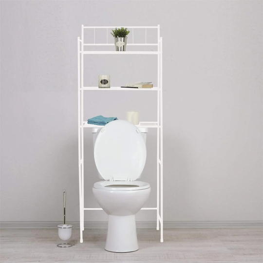 WC:n säilytyshylly - valkoinen