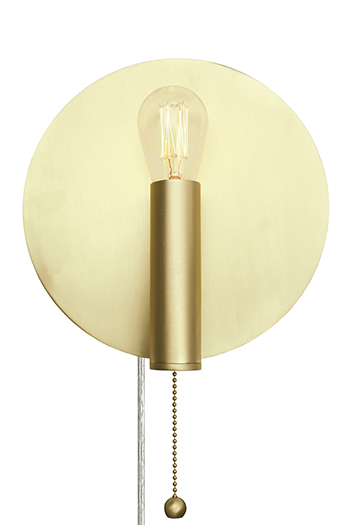 Art Deco wall (Brass / Kulta)