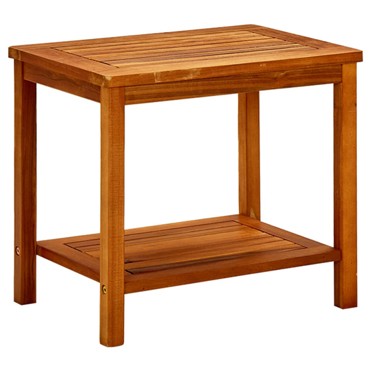 vidaXL Sohvapöytä 50x35x45 cm täysi akaasiapuu