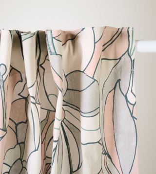 Yuri verho moniväri/beige
