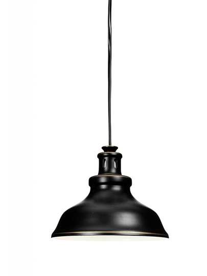 New haven fönsterlampa (musta)