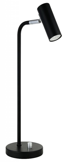 desk lamp LED w. dimmer (musta)