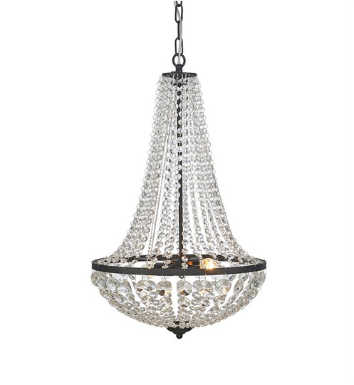 Gränsö chandelier 40cm (musta)