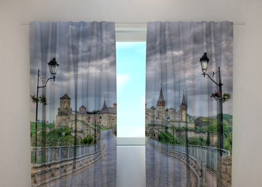 Pimentävä verho KAMIANETS-PODILSKYI CASTLE 240x220 cm