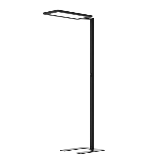 LED-lattiavalaisin Yara.single VTL, LTX, musta