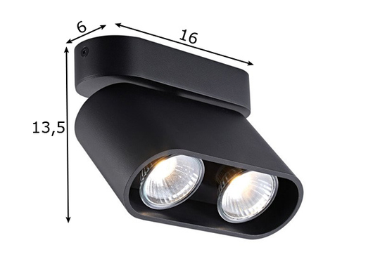 Kattovalaisin Rondia Black 2