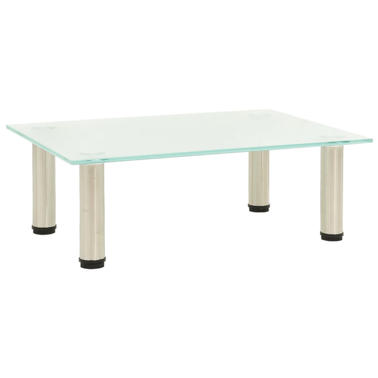 vidaXL TV-taso himmeä 40x35x17 cm karkaistu lasi