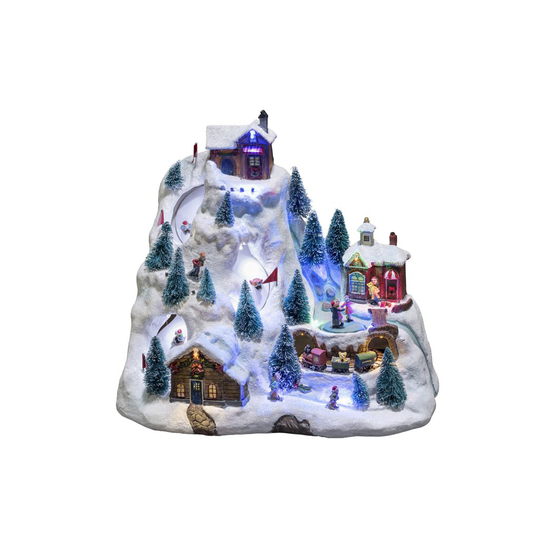 Mekanic christmas decoration LED (valkoinen)