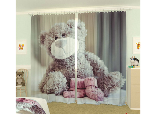 Kuvaverhot TEDDY BEAR 300x260 cm