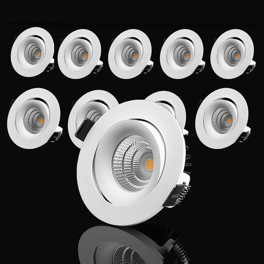Downl JT-2710MW Tilt 7W 2700K 10-pack