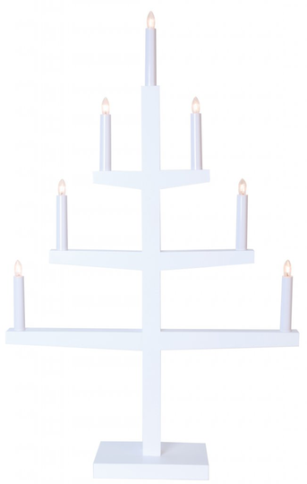 Tripp 7L tree candlestick white (valkoinen)