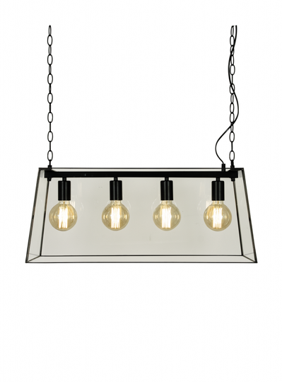 Diplomat 4 ceiling light (musta)