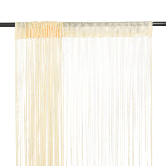 vidaXL String-verhot 2 kpl 140x250 cm Kerma