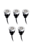 Kohdevalaisimet Spectrum x 5, upotettavat