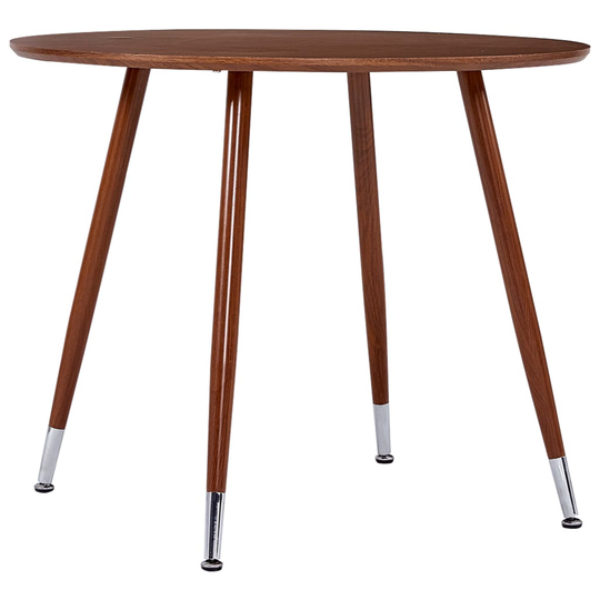 vidaXL Ruokapöytä ruskea 90x73,5 cm MDF