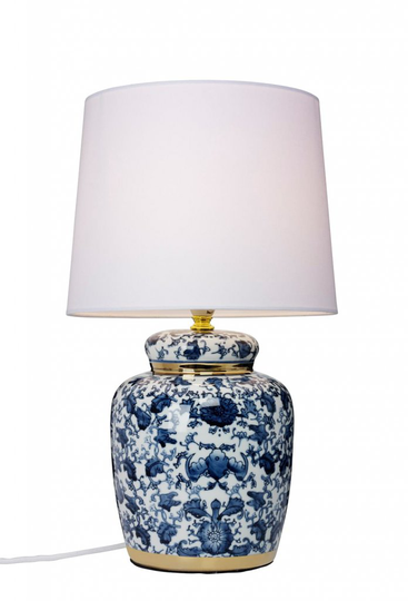Classic blue table lamp (sininen)