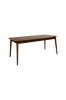 Ruokapöytä Rylee, 90x180-219 cm