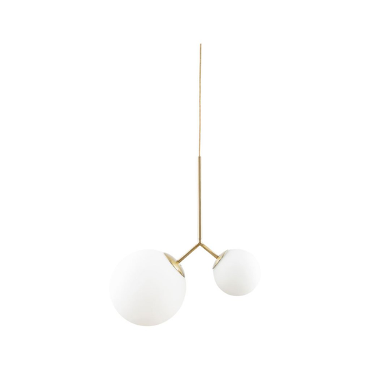 Ceiling Lamp Twice (Brass / Kulta)