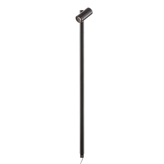 LED Mono Spot -kohdevalaisin 3 W ww 350 mm musta